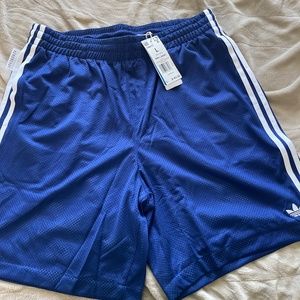 Adidas Basketball Shorts - Victory Blue / Orbit Violet / White